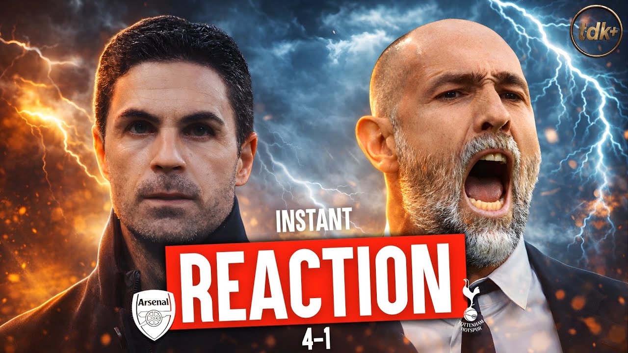 VAMOOOOS! Spurs 1 - 4 Arsenal (A) | Instant Reaction