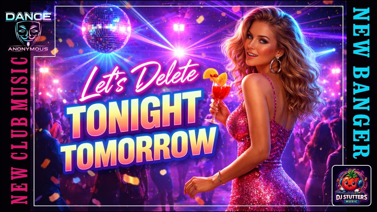 Let’s Delete Tonight Tomorrow - New Club Banger - Dance Anonymous Album