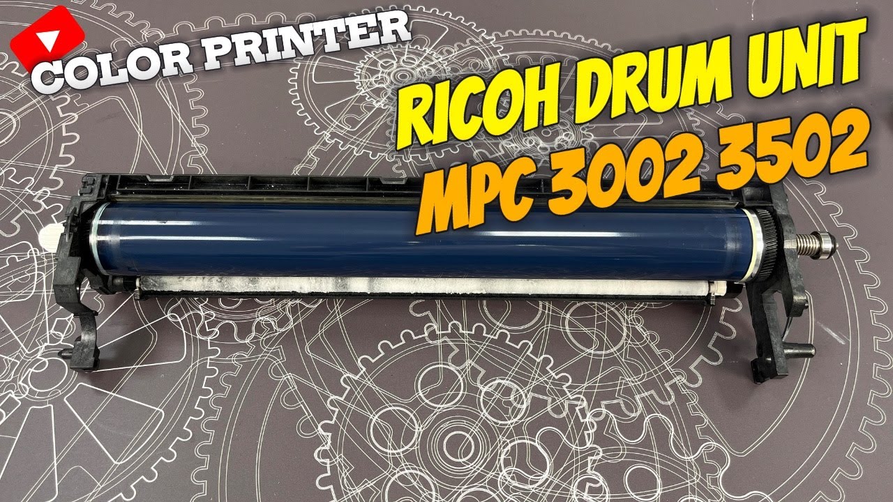 Регенерационный барабан RICOH MPC3002 MPC3502 MPC4502 Ремонт цветного принтера