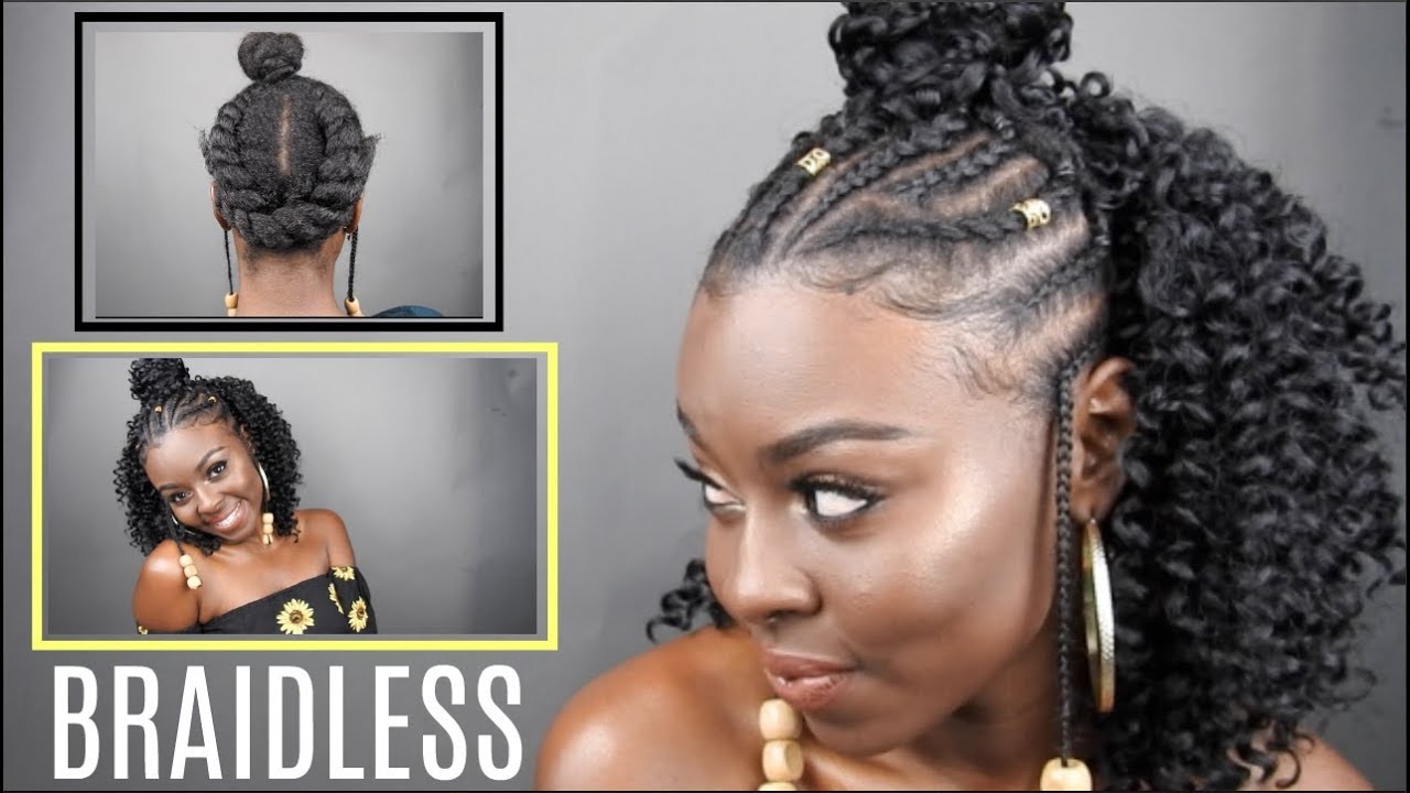 Fulani Styled BRAIDLESS Crochet