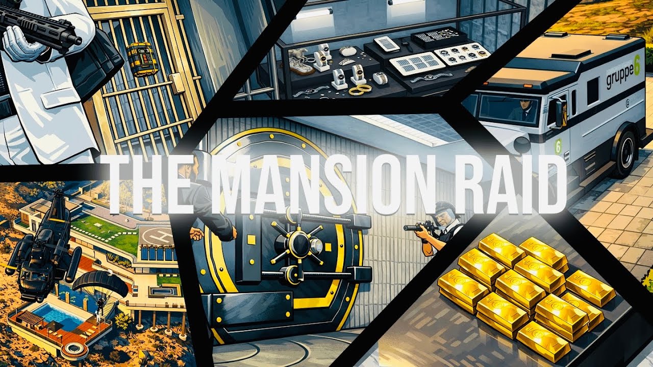 🟢 GTA V - MANSION RAIDS - PS5 PRO GAMEPLAY 🟢