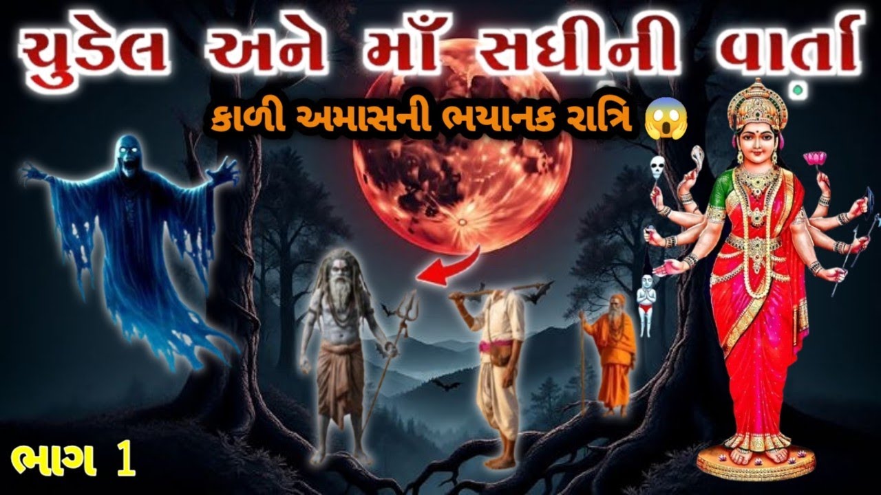 માં ચુડેલ અને સધી માં ની વાર્તા ભાગ 1 ) #viral#viralvideo#trending#sadhi#kahani 