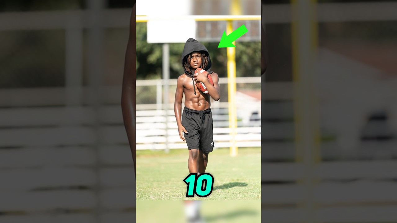 This 10 Year Old Is FASTER Than Lamar Jackson! #blazeingram #blazefootball #youthfootball