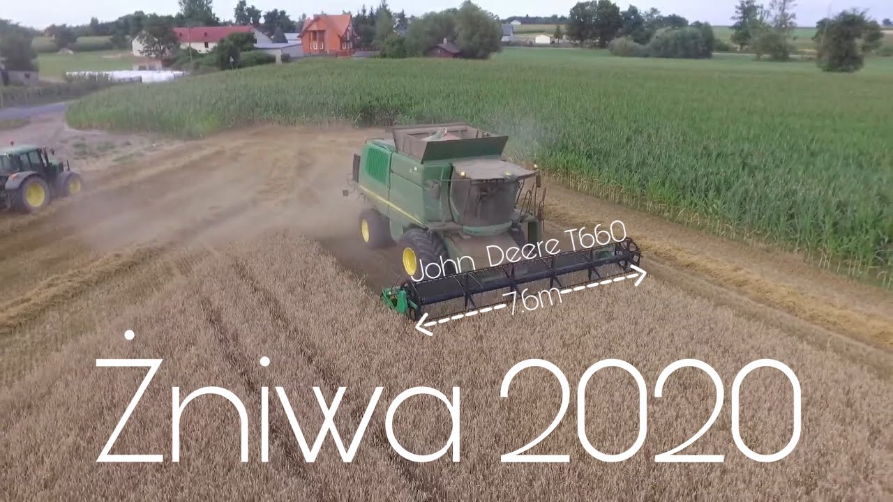 ☆Żniwa 2020☆☆John Deere T660☆