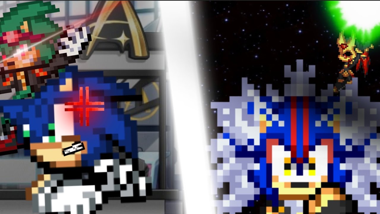 Sonic Vs Scourge (Izanagi Vs Enerjack) [THE BATTLE BEGINS] Part 1 DC2|AT2 Animation
