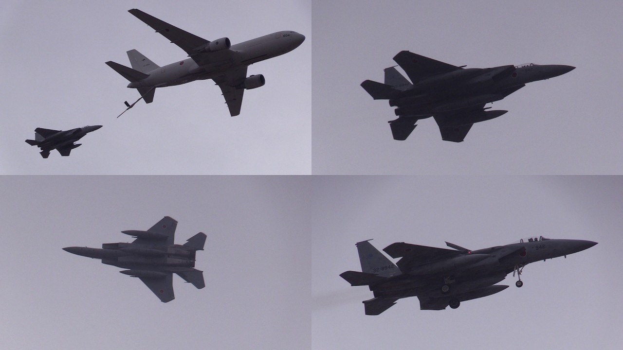 25/03/02 小牧基地航空祭2025 展示飛行(3/4) 飛行開発実験団 JASDF ADTW F-15J Eagle Demo Flight at Komaki AB Air Show