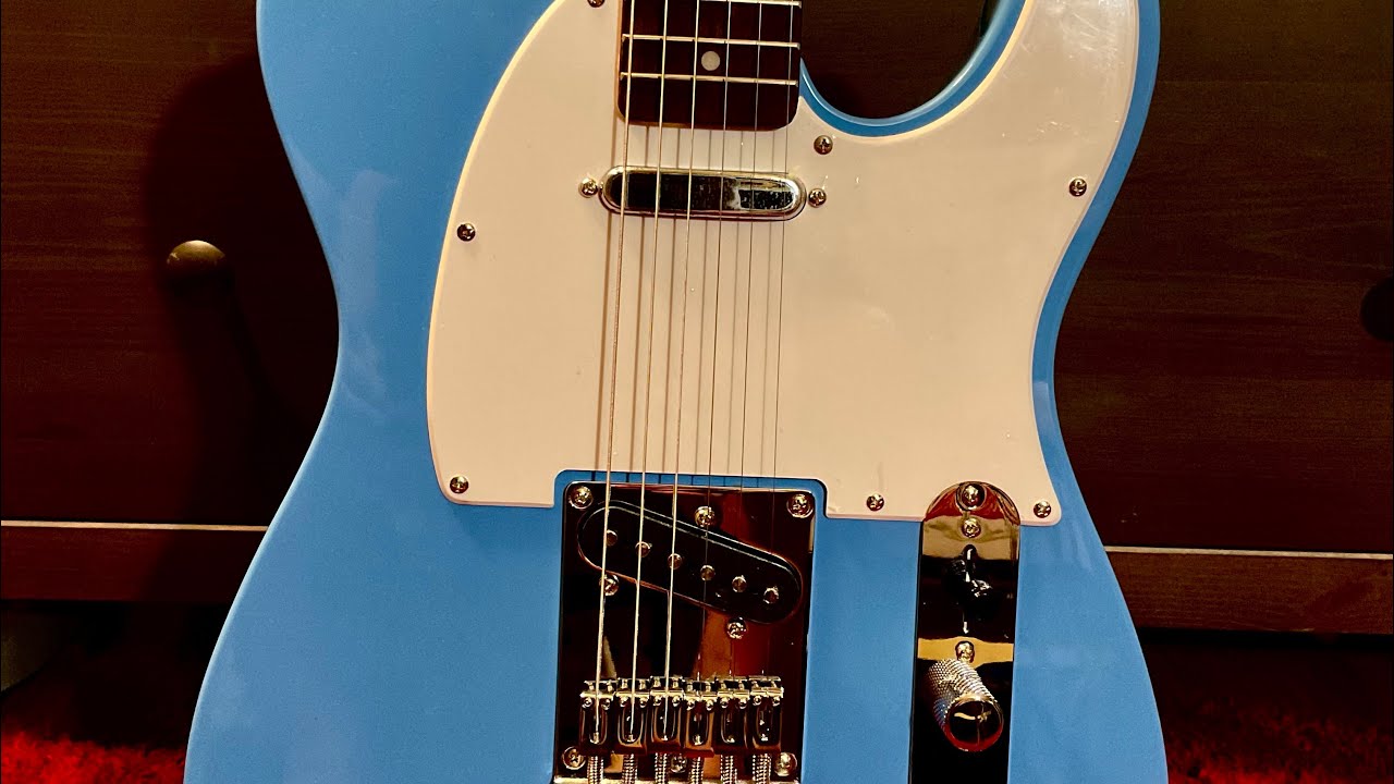 The Squier Sonic Telecaster in California Blue