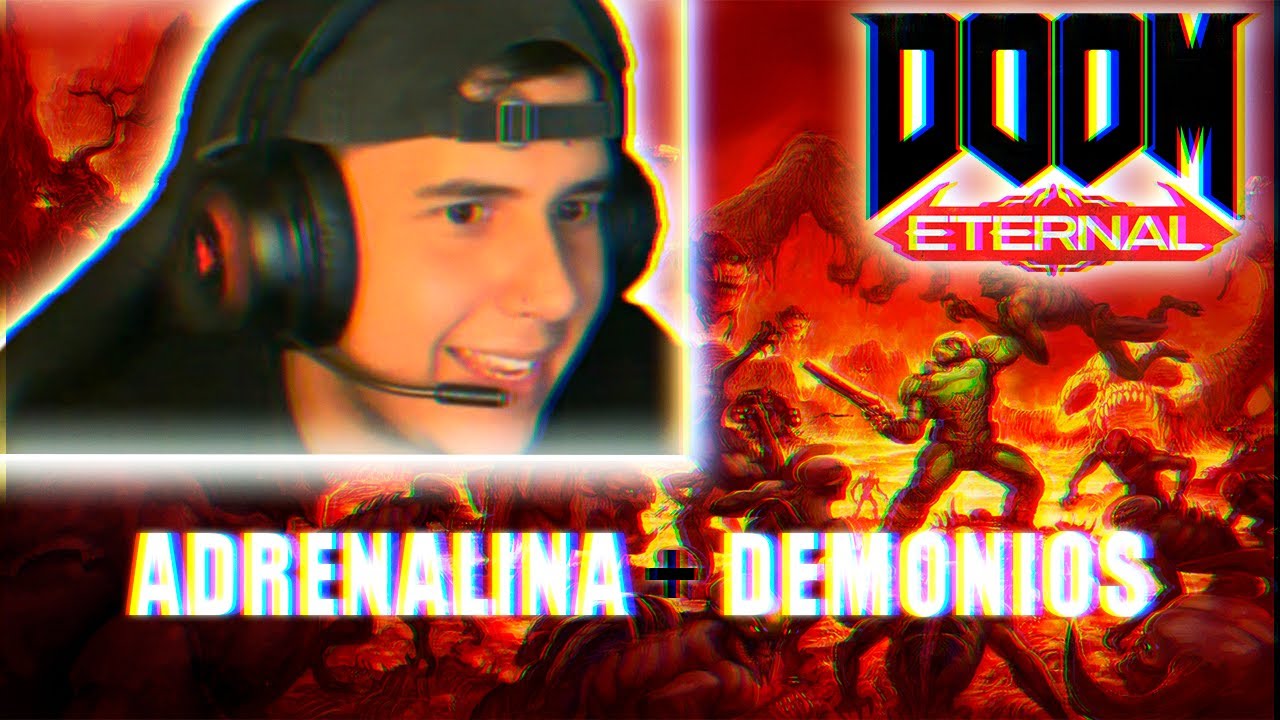 Doom Eternal:  AVENTANDOME UN MACHETAZO🔪 CONTRA EL DIABLO💀 (EN EL CERRO) #youtube