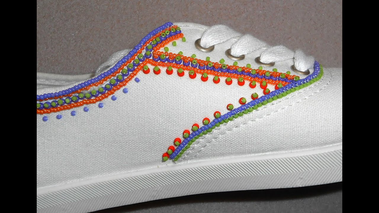 More Bead Embroidered Shoes
