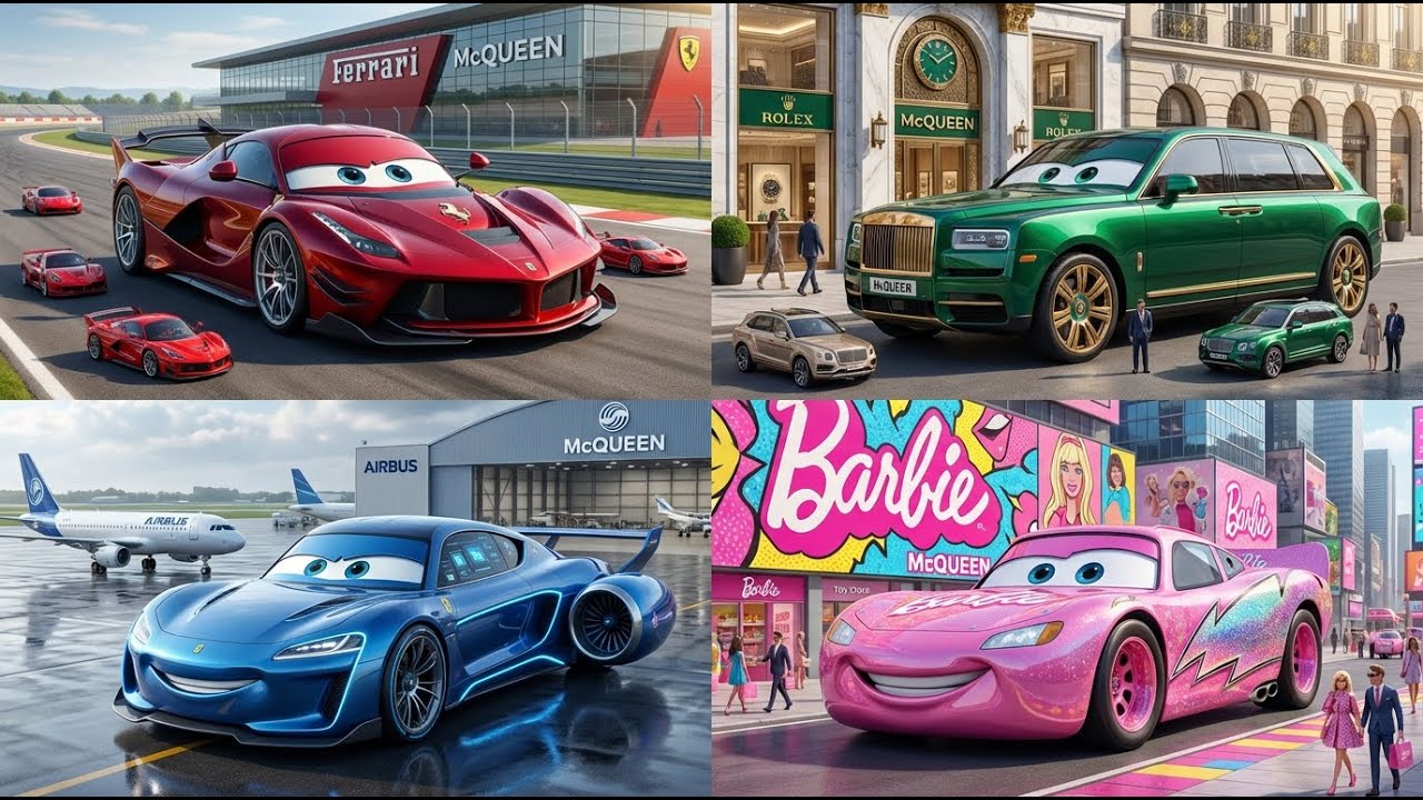 Lightning McQueen Eater - Coffin Dance Song Battle