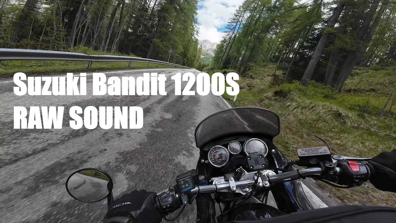 Passo Tre Croci | Suzuki Bandit 1200S [RAW Engine Sound]