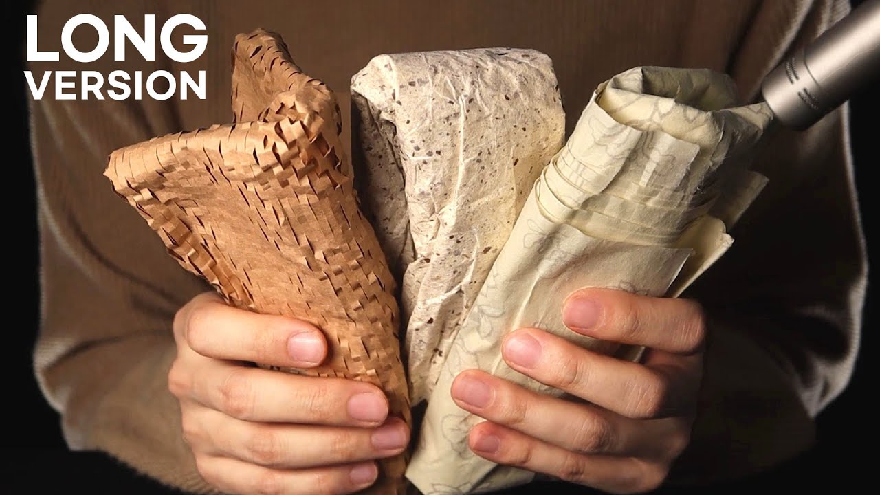 ACMP📜 Бумажный звук 1 час | Он очень мягкий и нежный | Soft Paper Triggers for Sleep 1 Hour 