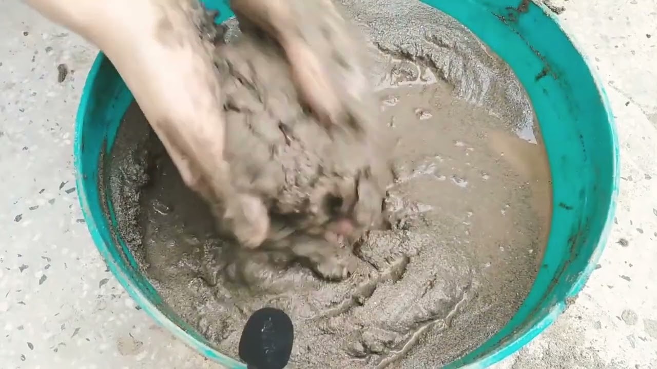 Sand Cement Paste Play