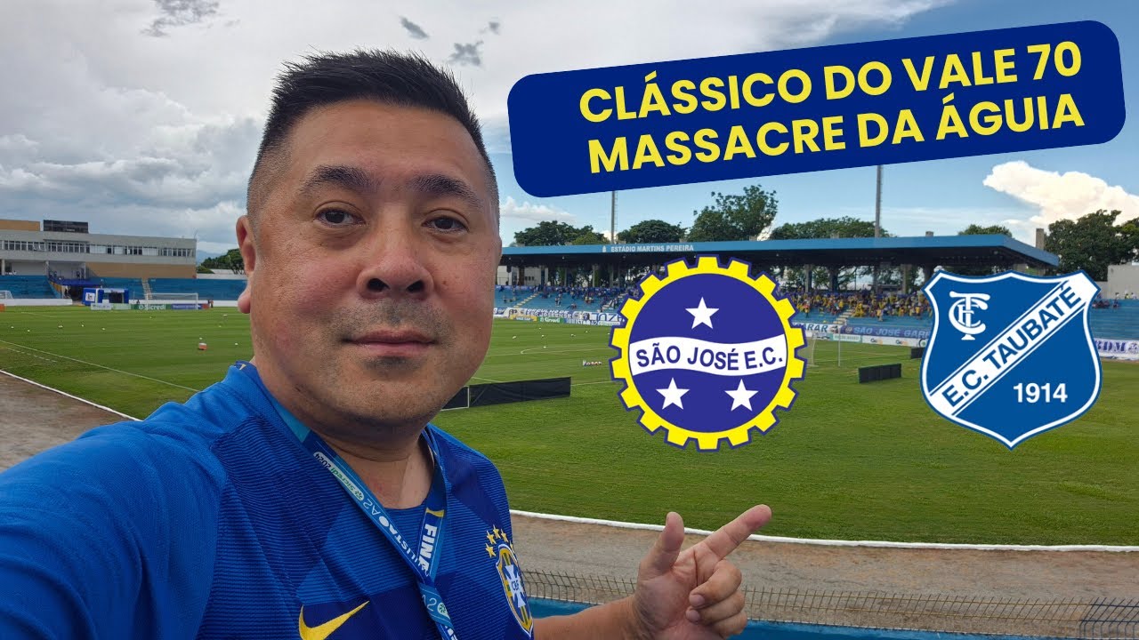 Campeonato Paulista A2: São José x Taubaté   Clássico do Vale 70