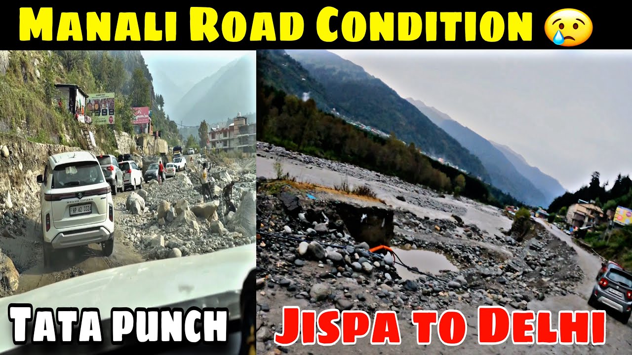 Manali ki Halat dekhkar Rona Ajayega😢 | Tata Punch in Zanskar Ladakh 😍 | Jispa to Delhi 🥲