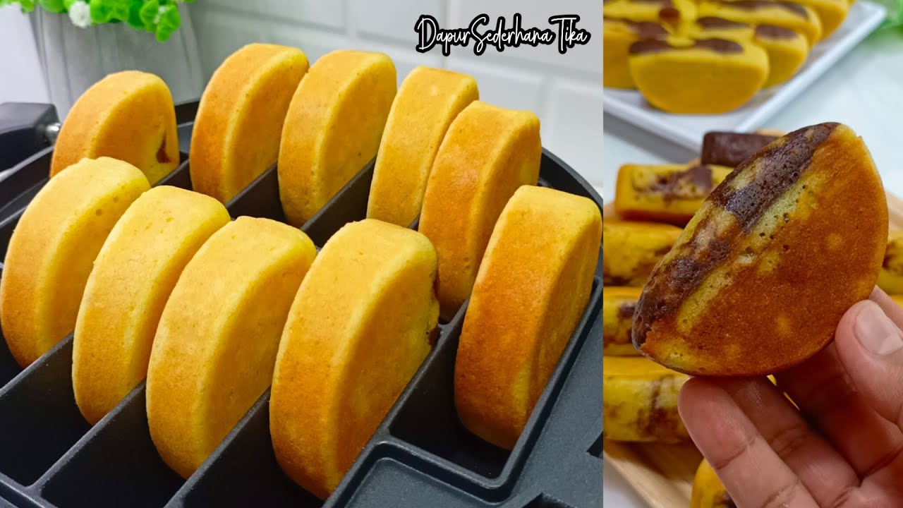 MUDAH AJA KOK BUATNYA CUMA DIADUK‼️RESEP PUKIS PISANG SUPER LEMBUT EMPUK WANGI ENAK BANGET‼️