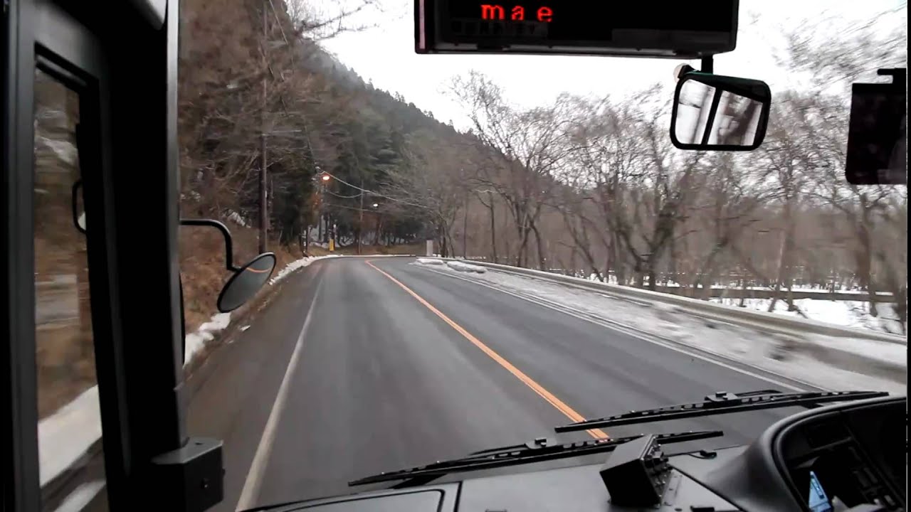 いろは坂を路線バスにて下る。その２