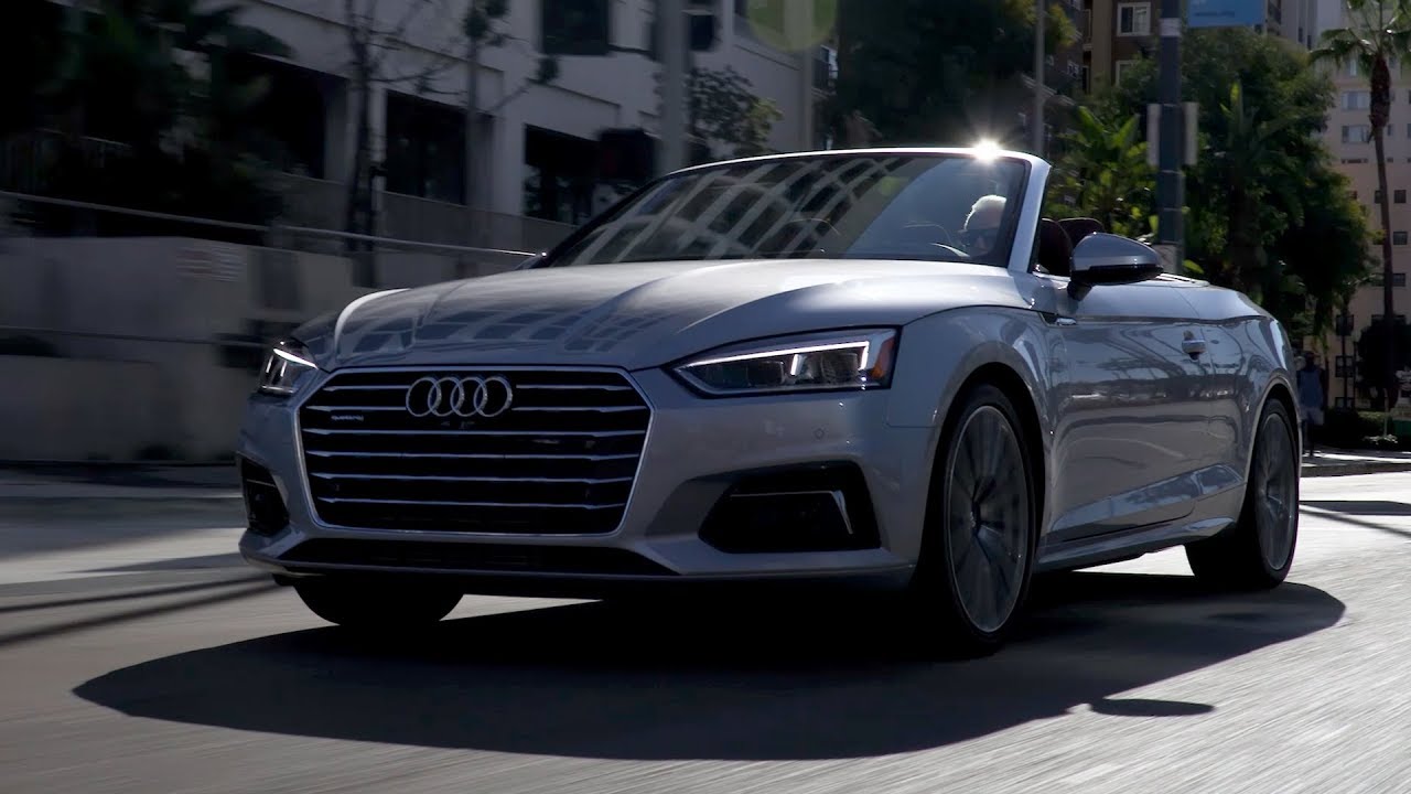 2018 Audi A5 Cabriolet - Driving, Interior & Exterior (US Spec)