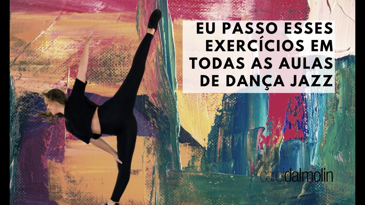 Exercícios diários nas aulas de dança Jazz