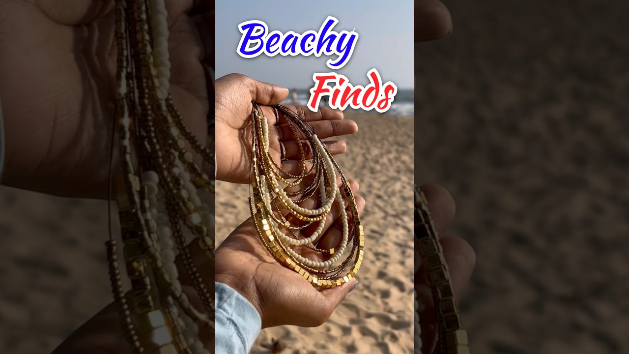 Beach Special | Beach Finds | Crochet Bag | Crochet Cap | Beach Necklace #beachfinds #crochet bag