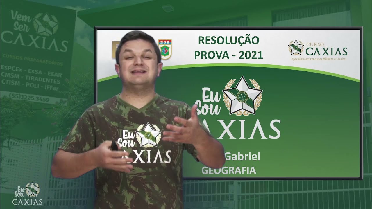 CORREÇÃO PROVA DE GEOGRAFIA - ESA 2021