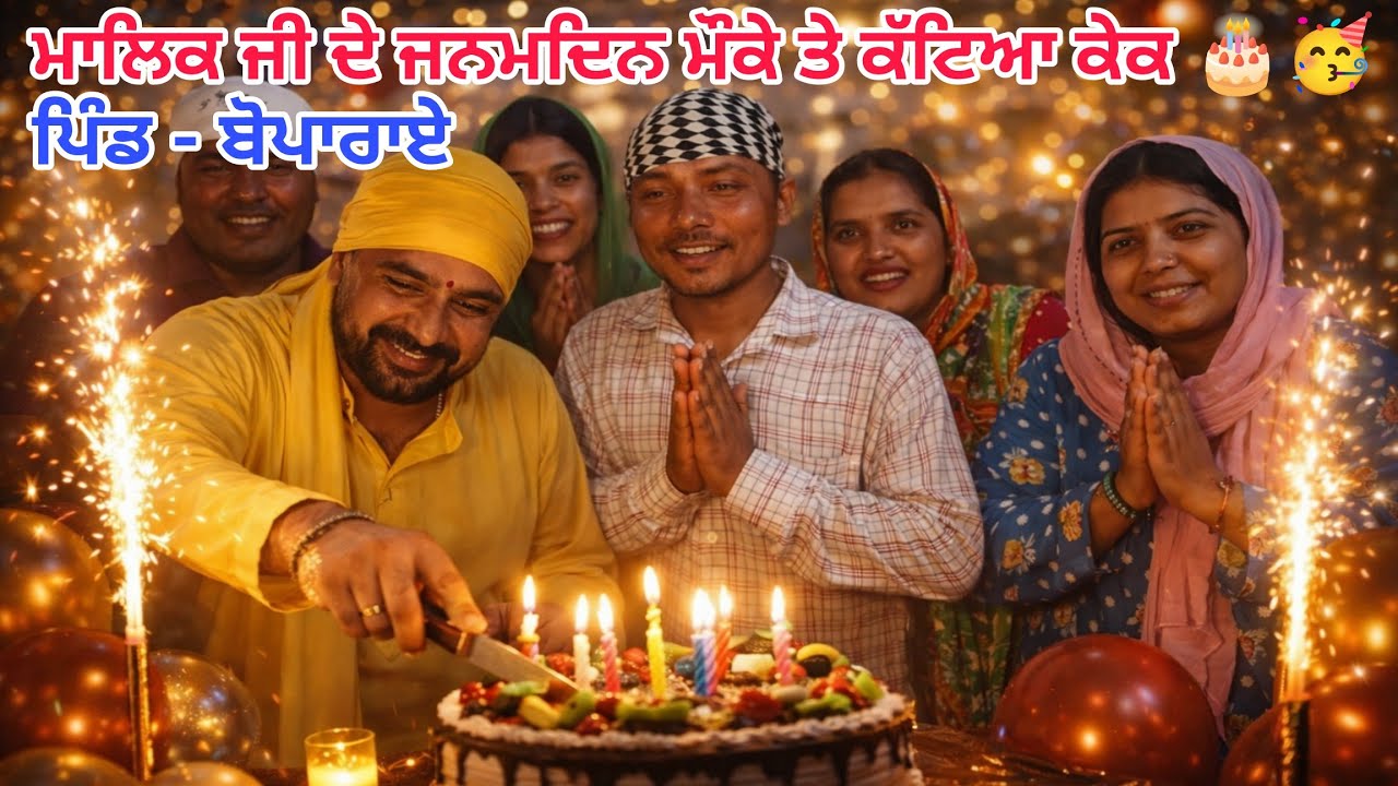 HAPPY BIRTHDAY TO DEAR MALIK SAHIB JOT JI 🎂🥳🎁🎈🎉🎂
