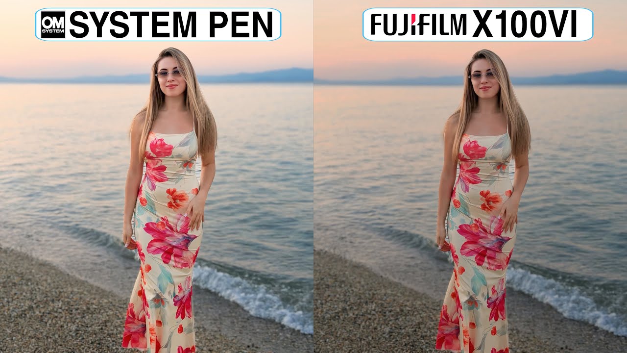 Тест и сравнение камер: OM SYSTEM PEN против Fujifilm X100VI