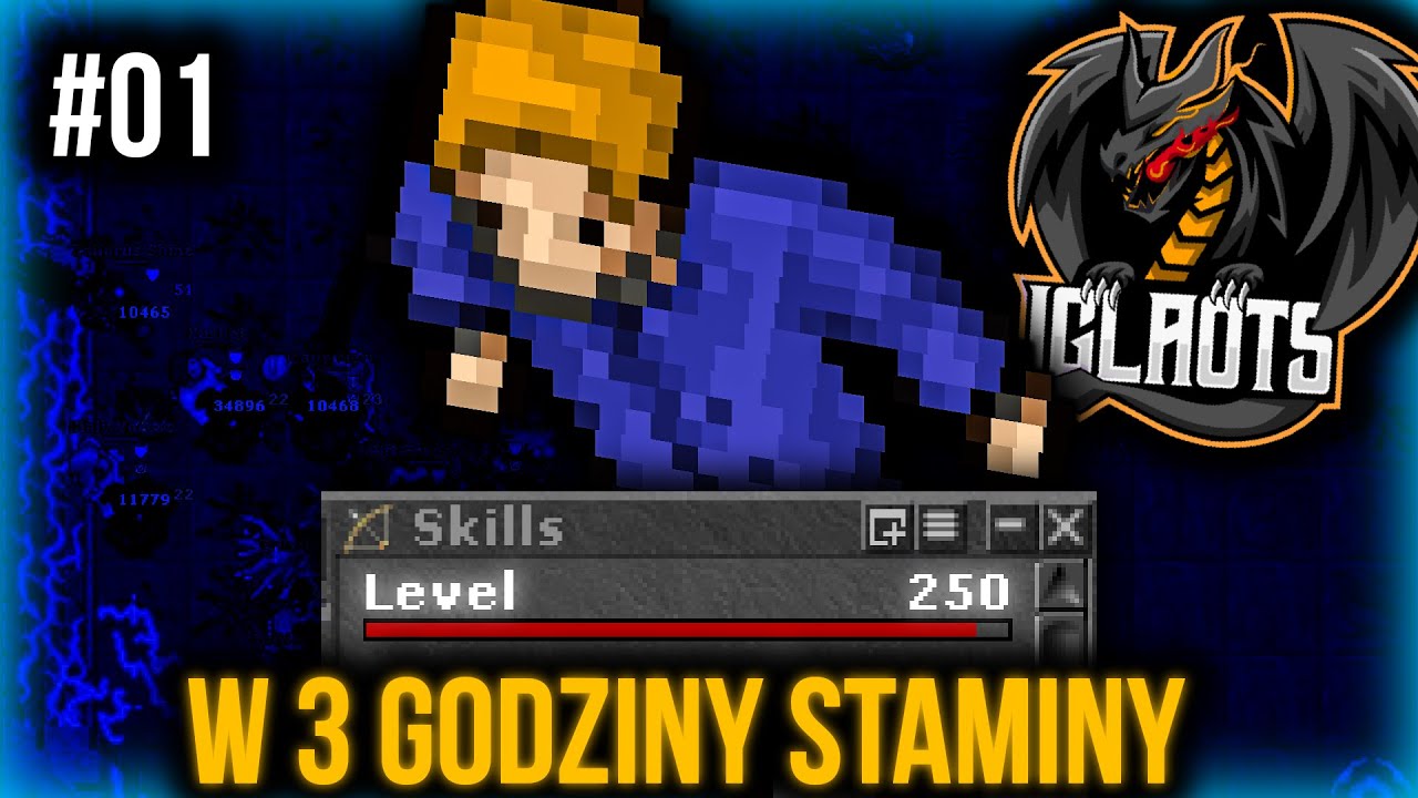 250 LEVEL W 3 GODZINY STAMINY!!! [IgłaOTS #1]