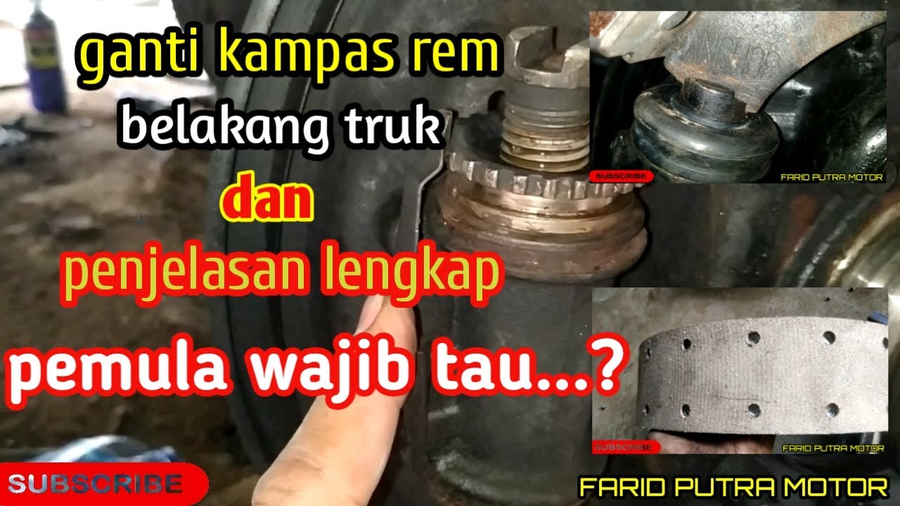 Rem belakang truk tidak pakem