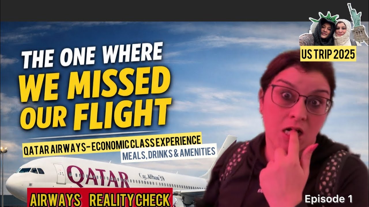 Пропущенный рейс в Дохе | Впечатления от эконом-класса Qatar Airways | Шин Дасс | Дели — Майами |...