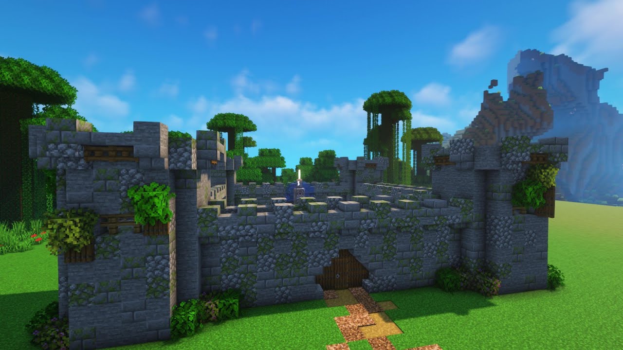 Minecraft Castle Build Tutorial⚒️