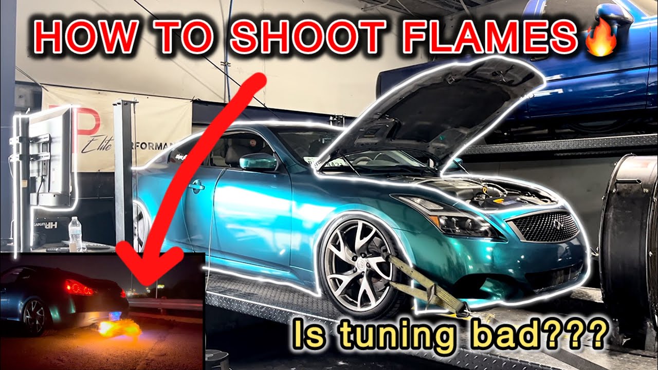 HOW MY G37 TUNE WORKS(shoot flames🔥 )