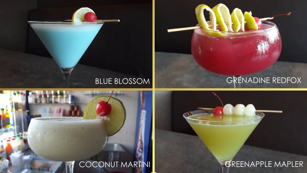 4 mocktails in one video | How to make mocktail | 
