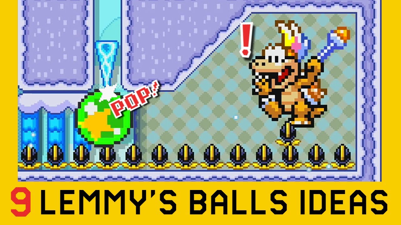 9 Lemmy's Balls Ideas - Super Mario Maker 2