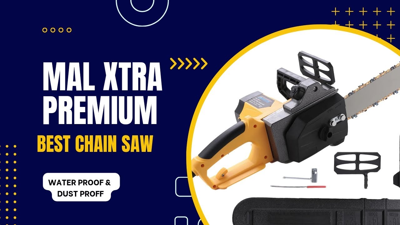CHAINSAW MACHINE || MAL XTRA PREMIUM || WATER PROOF&DUST PROOF 16'' ELECTRIC WOOD CUTTING MACHINE