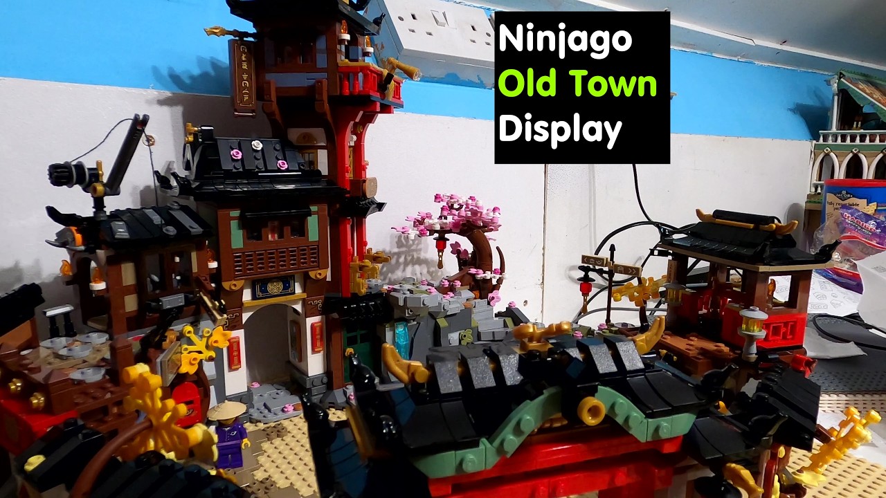 Lego City | Ninjago: Старый город | Добавление плиток и минифигурок