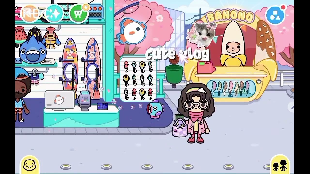 Cute vlog in toca 