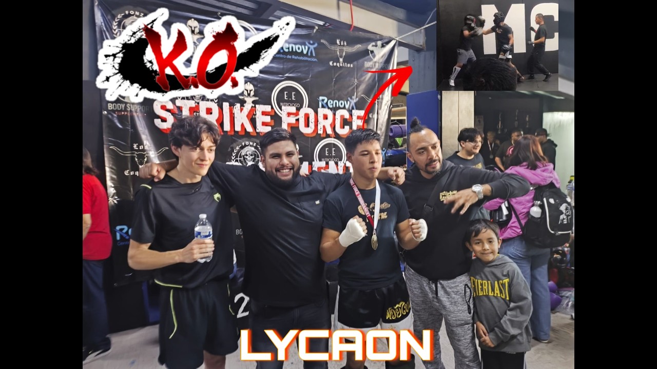 1er lugar!!. Hacemos 2 TKO. Kickboxing/LyconMMA