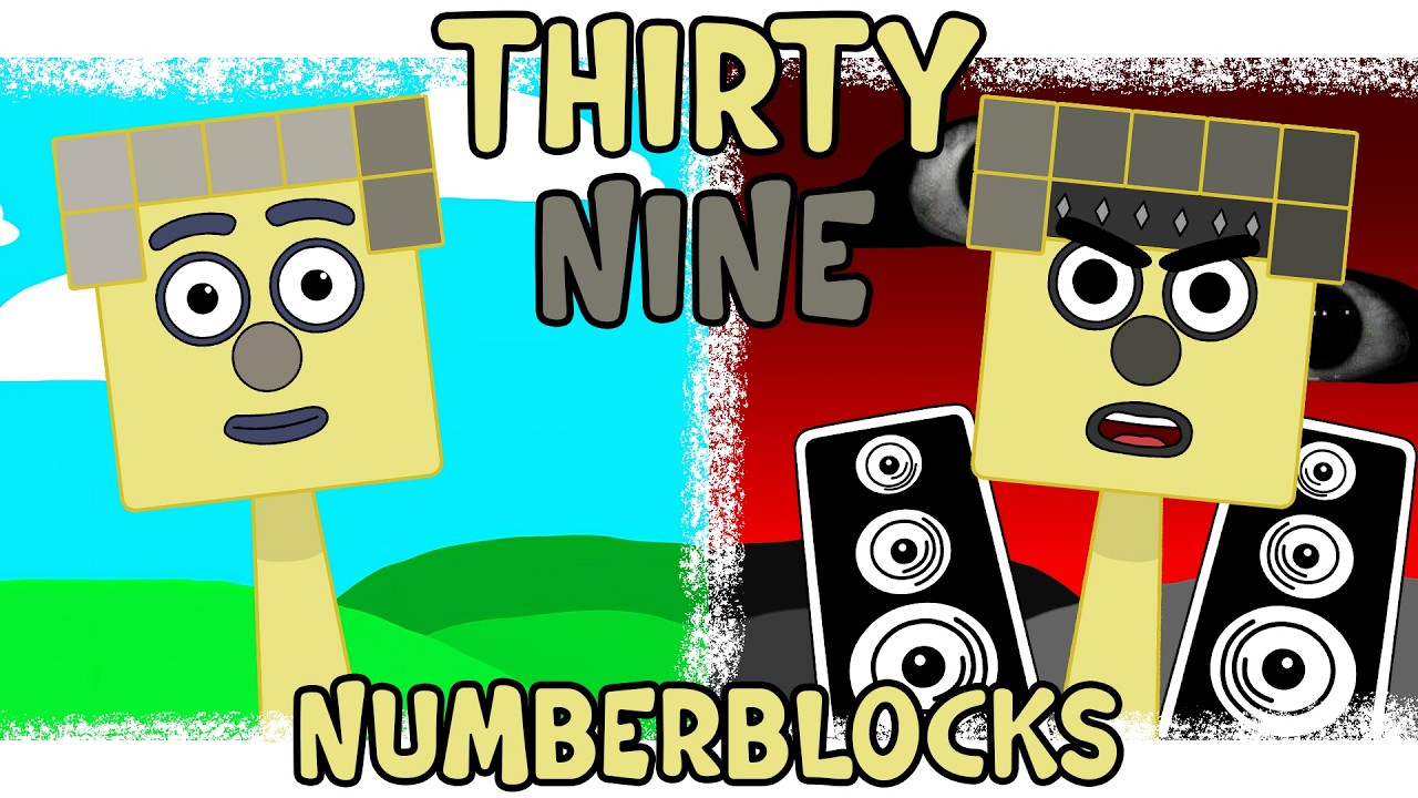 My Sprunki OC: Thirty Nine (from Numberblocks)