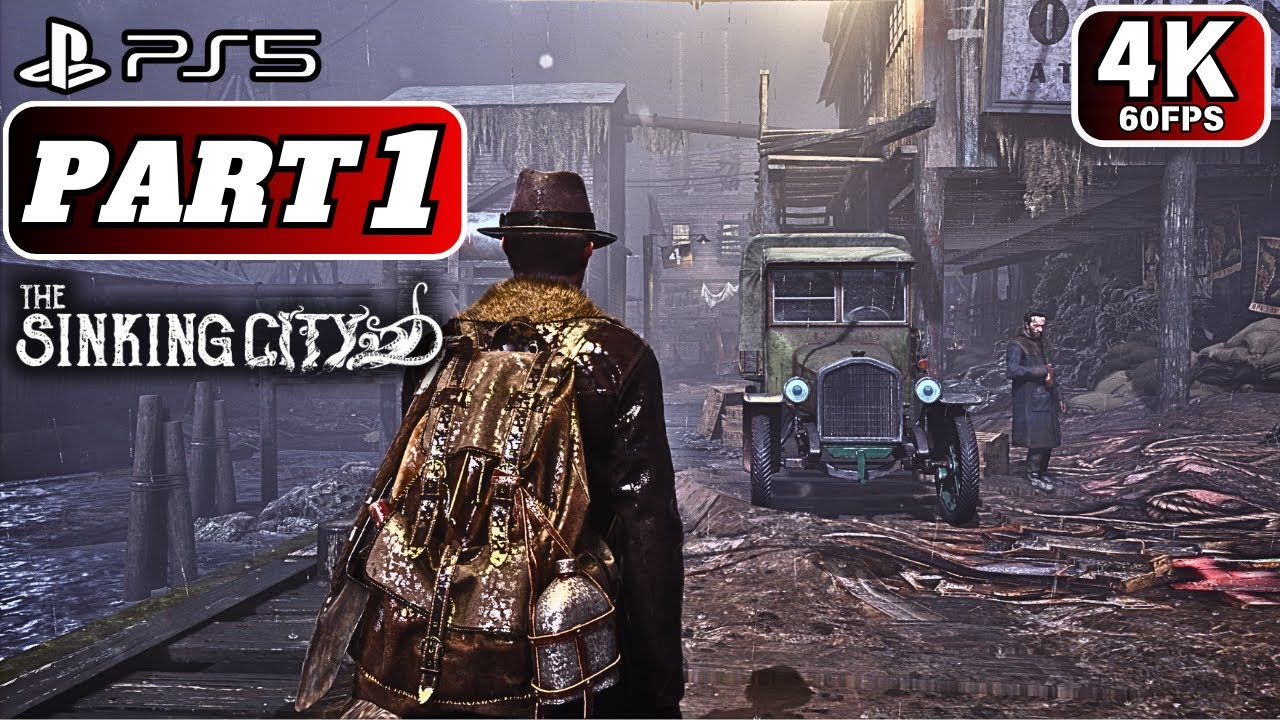 The SINKING CITY Walkthrough Gameplay Part 1- FROSTY WELCOME CASE - (4K PS5) - No Commentary