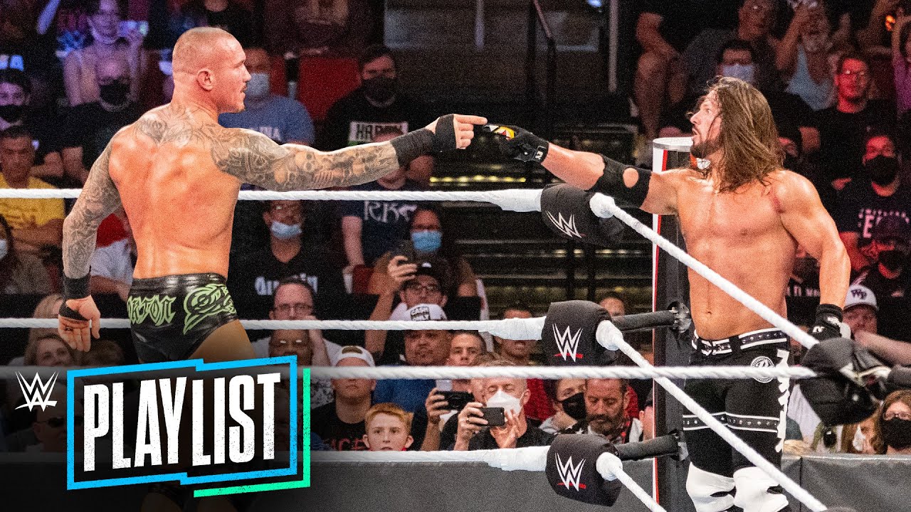 КАЖДЫЙ матч Рэнди Ортона против Эй Джей Стайлза: плейлист WWE