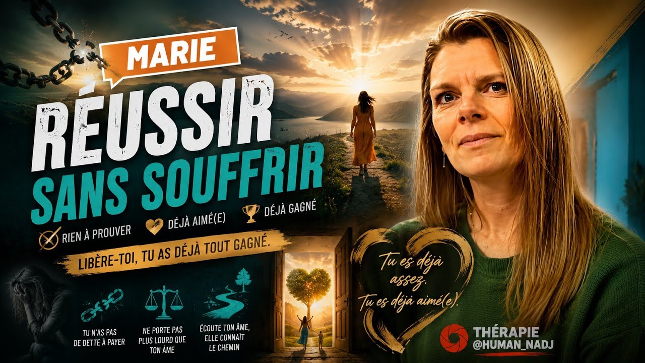 RÉUSSIR SANS SOUFFRIR - MARIE  [🔴 @HUMAN_NADJ ©]