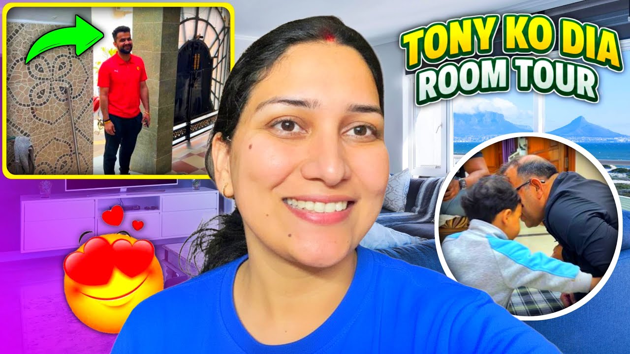 Tony ne dekha 1st time dekha humara room🥳
