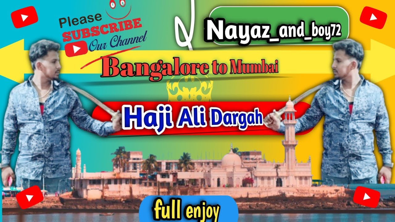 Haji Ali 🕌🌊dargah Mumbai 📍Shahe samandar 🌊 Bangalore to 💫Mumbai enjoyment 🤗 in family#hajiali