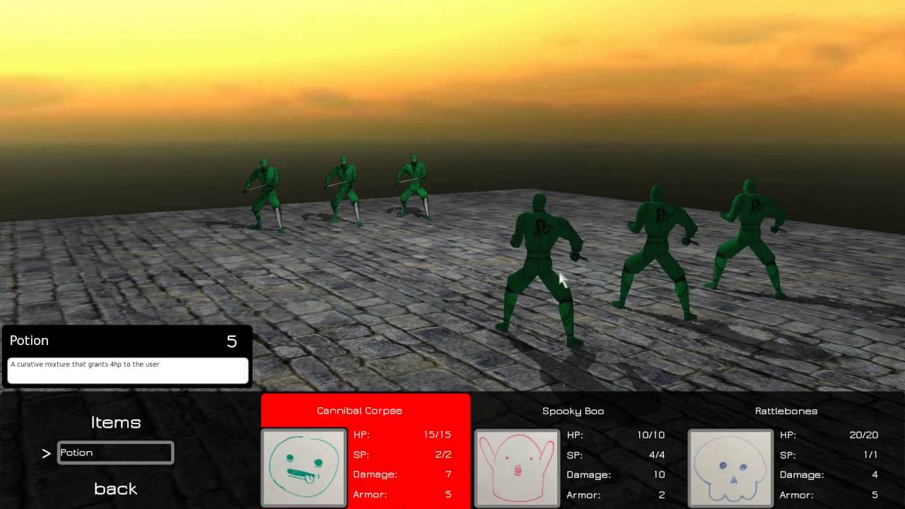 JRPG - HUD Navigation