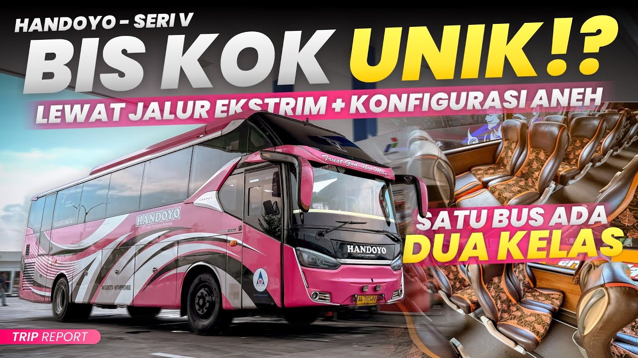 EMANG BOLEH ADA BIS UNIK GINI? 🤔😆 | Trip Report Handoyo (Jakarta - Yogyakarta Via Temanggung)