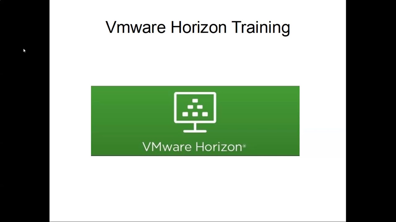 Введение в VMware Horizon 8 - 01