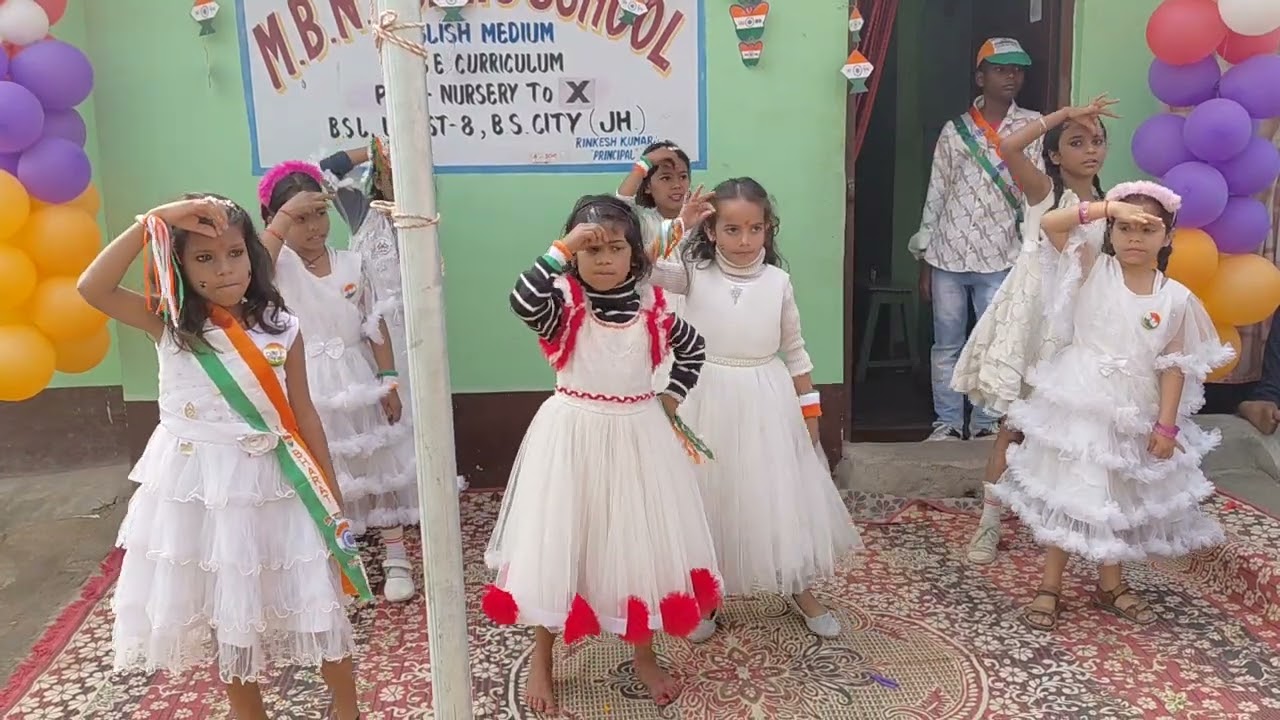 I LOVE MY INDIAN PERFORMANCE IN M.B.N PUBLIC SCHOOL  BOKARO STEEL CITY 
