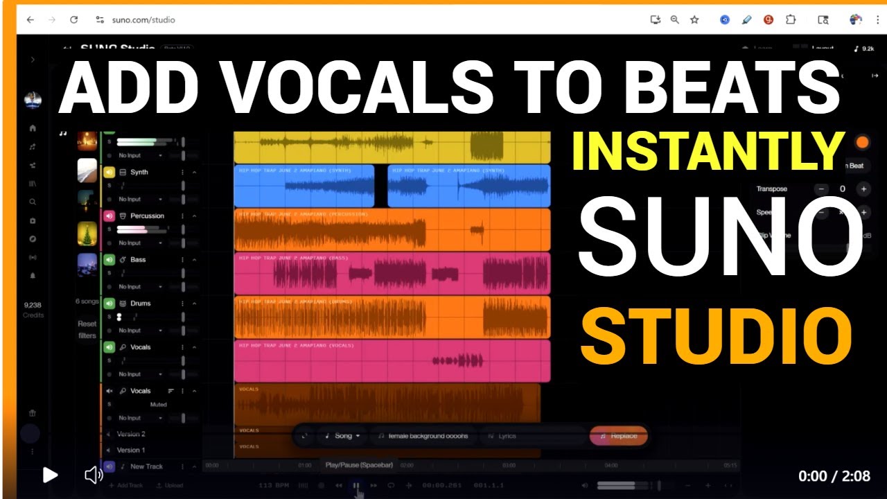 Suno Studio Tutorial: Adding Custom AI Vocal Hooks to Your Music