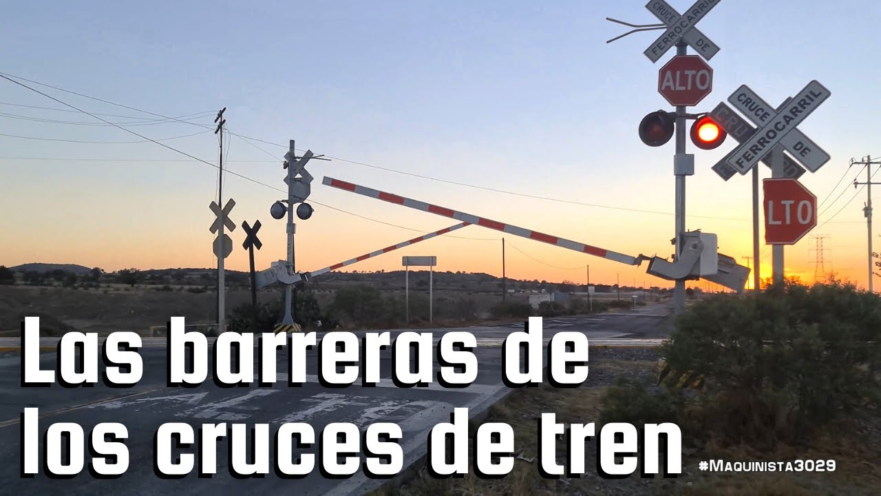 Aqu&iacute; no hay barreras en los cruces. Esta es la funci&oacute;n de las barreras en los cruces de trenes.